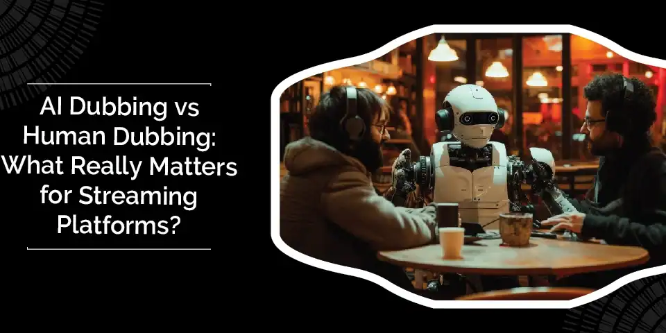 AI Dubbing vs Human Dubbing: What Really Matters for Streaming Platforms? 9 AI Dubbing vs Human Dubbing What Really Matters for Streaming Platforms 1