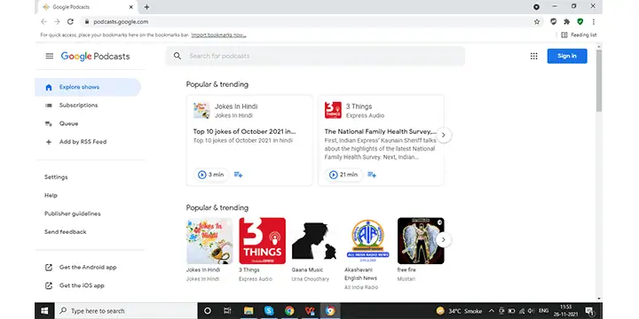 Google Podcasts Google Podcasts