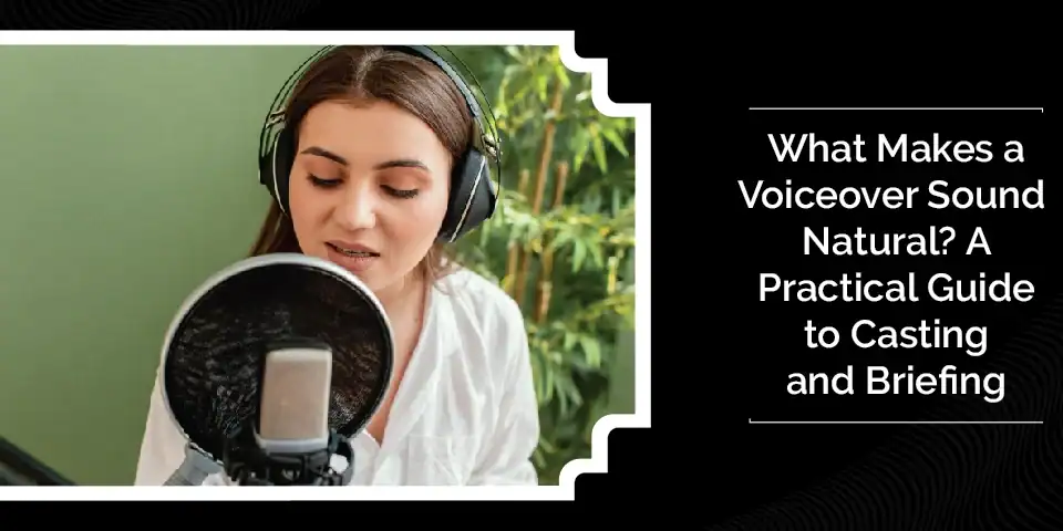 What Makes a Voice-Over Sound Natural? A Practical Guide to Casting and Briefing 2 What Makes a Voice-Over Sound Natural? A Practical Guide to Casting and Briefing
