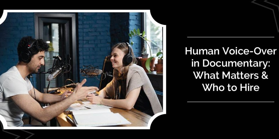 Human Voice Over in Documentary What Matters Who to Hire 01