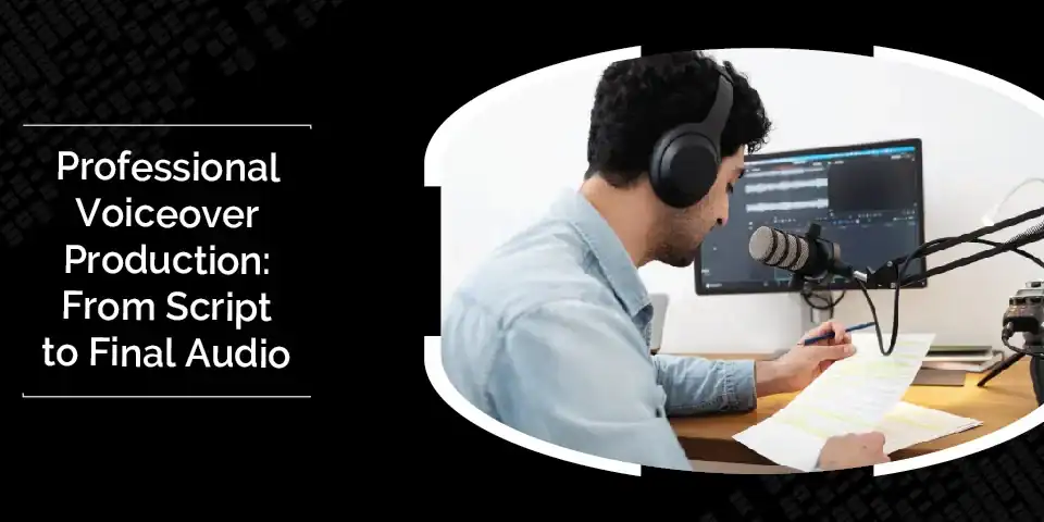 Professional Voiceover Production from Script to Final Audio 2 Professional Voiceover Production from Script to Final Audio