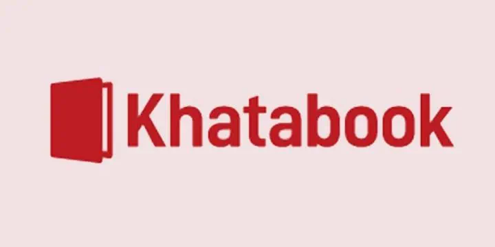 KhataBook Logo - Mobile Ledger App Marketing and Branding